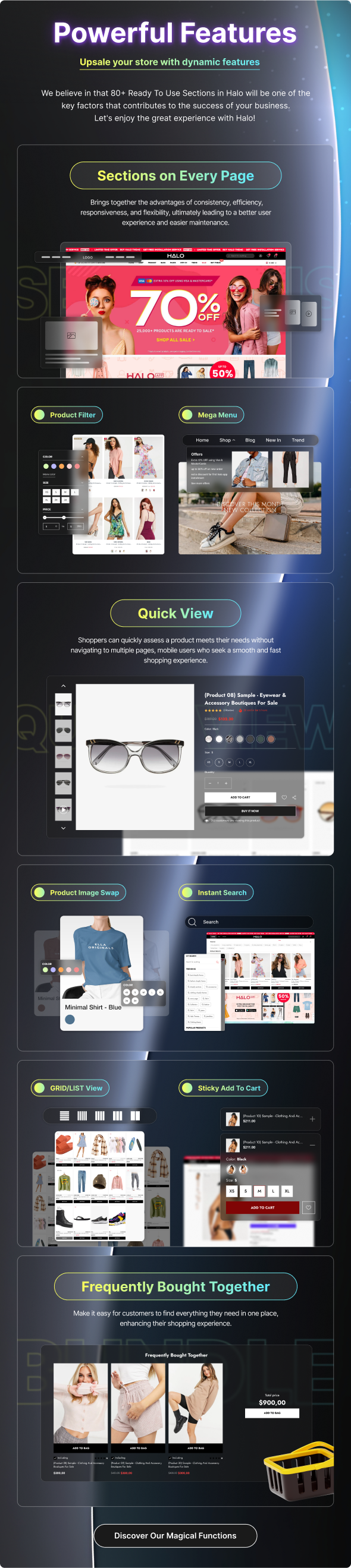 Halo - Multipurpose eCommerce TailwindCSS Template - 6